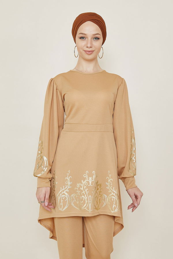 TUNIK PANTOLON Vizon - 3644