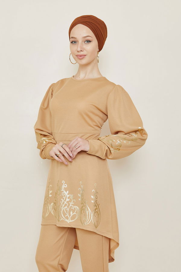 TUNIK PANTOLON Vizon - 3644