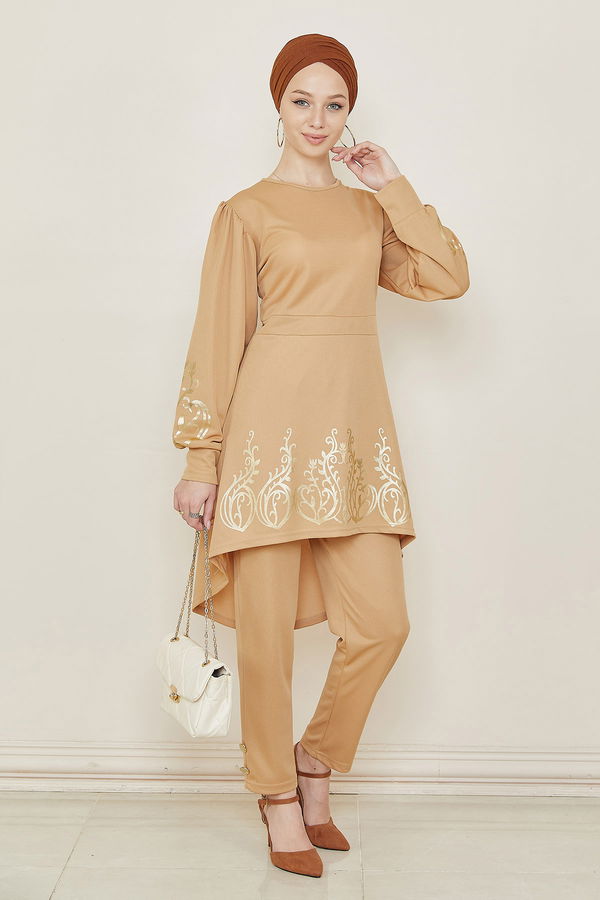 TUNIK PANTOLON Vizon - 3644