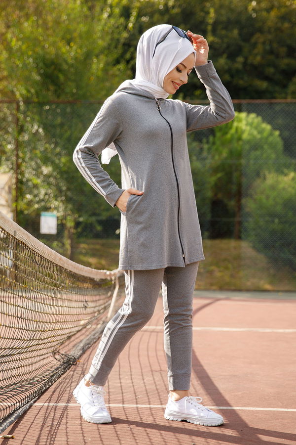 TUNIK PANTOLON Gri - 4126
