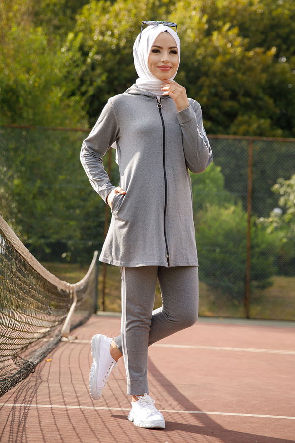 TUNIK PANTOLON Gri - 4126