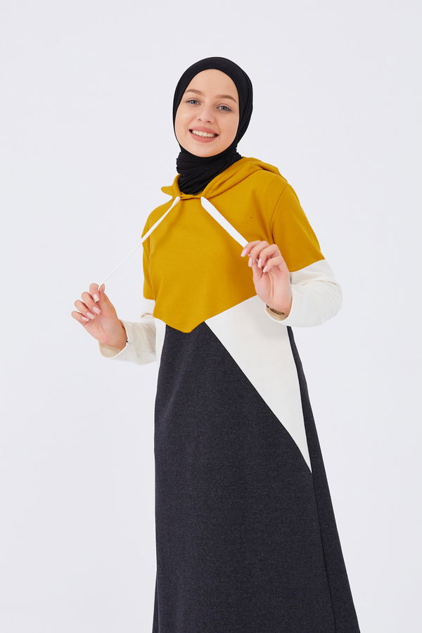 Elbise Antrasit - 3886 ANTRASİT