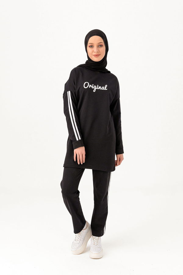 TUNIK PANTOLON Siyah - 8401