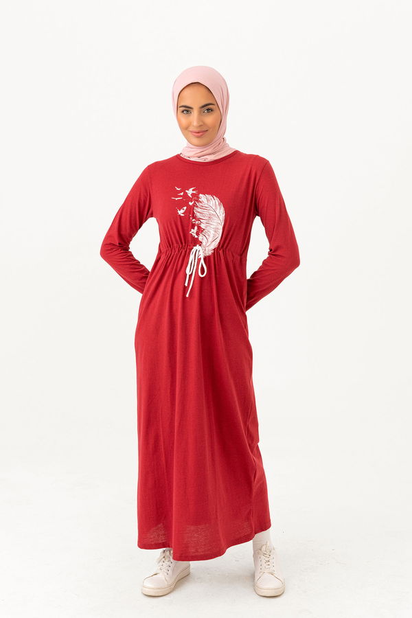 ELBISE Bordo - 3536