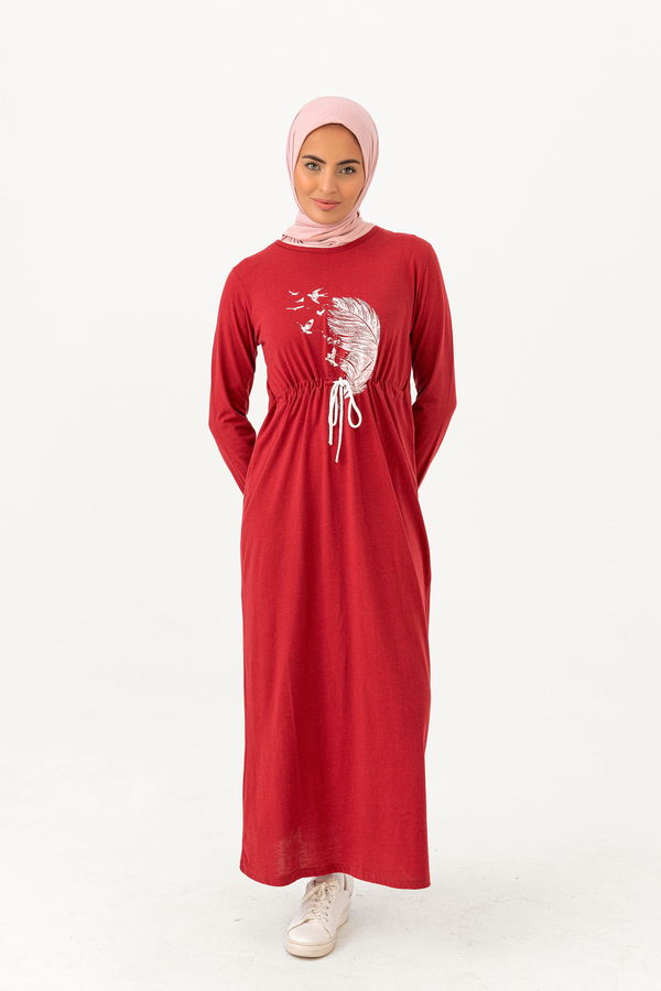 ELBISE Bordo - 3536