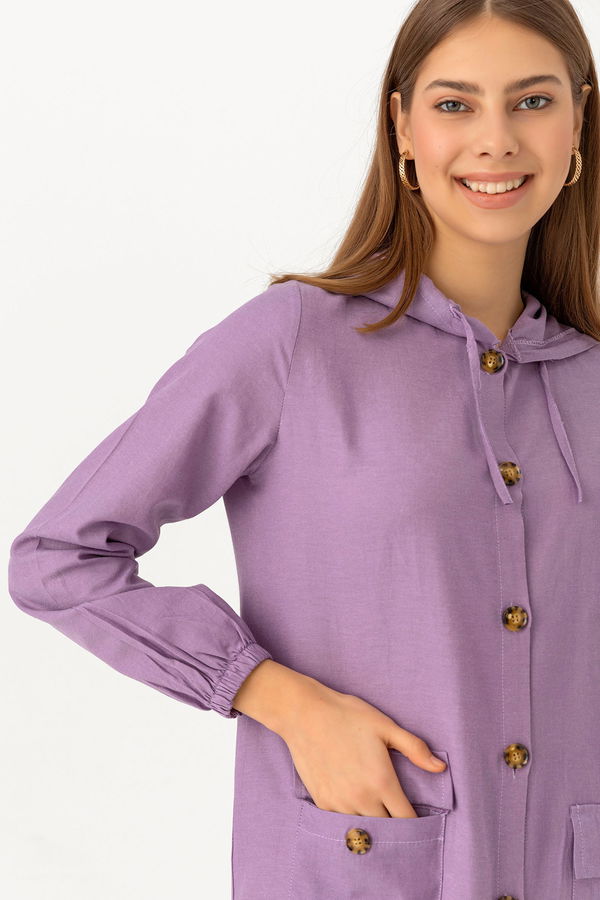 Tunık Pantolon Mor - 3574