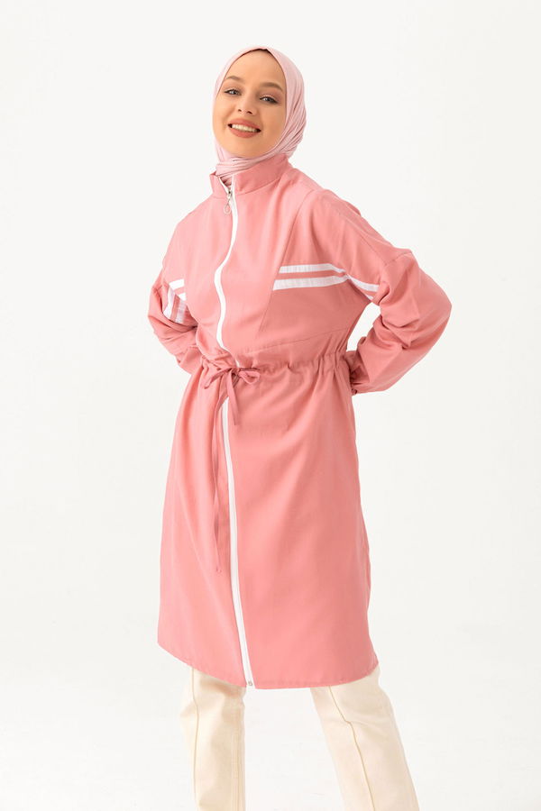 Fermuarlı Kap PUDRA - 3064 Pembe - 3064 PEMBE
