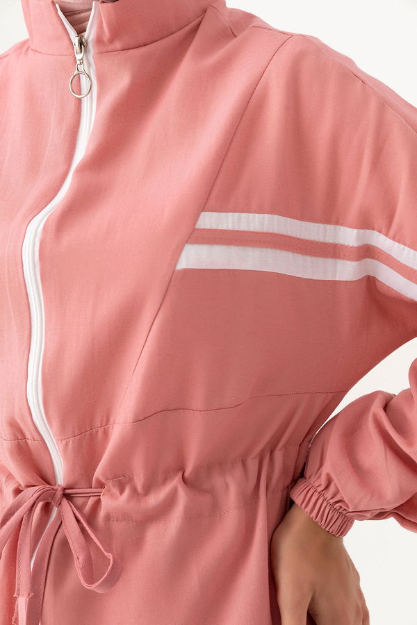 Fermuarlı Kap PUDRA - 3064 Pembe - 3064 PEMBE