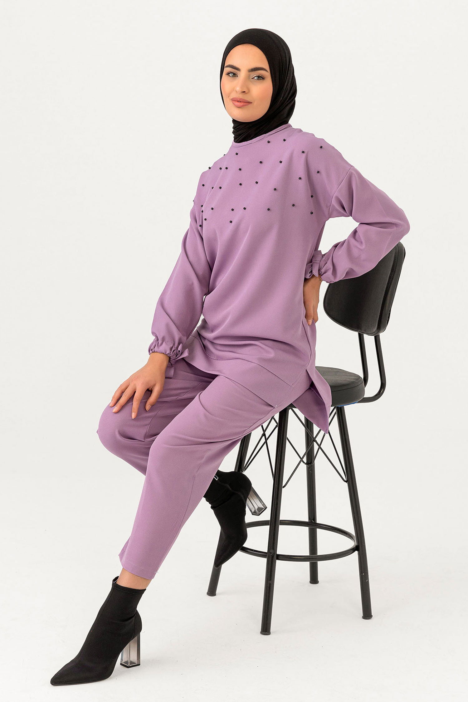 TUNIK PANTOLON Lila - 3502