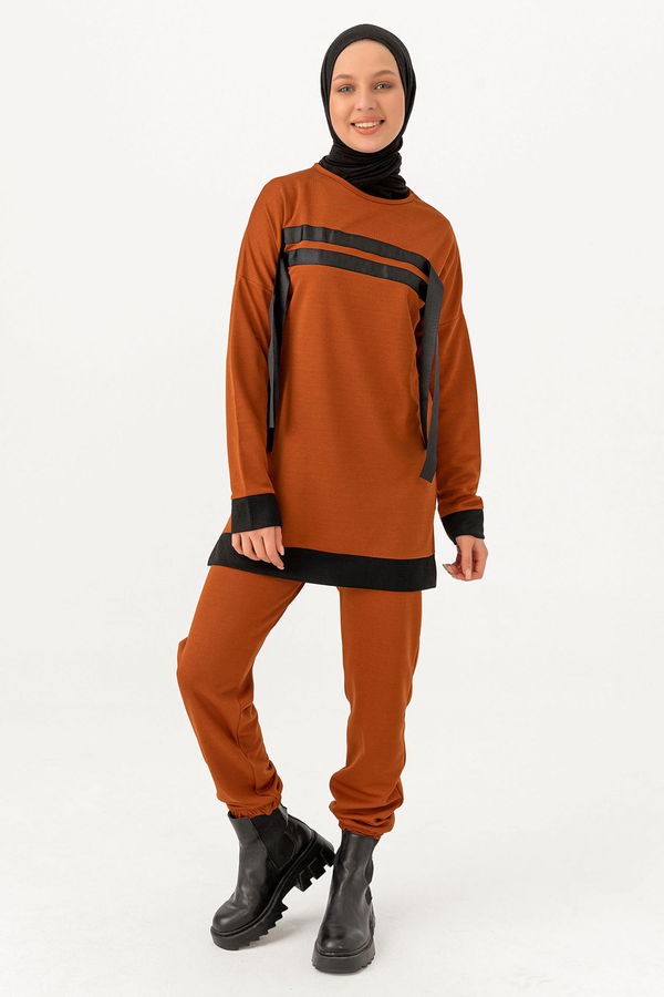 TUNIK PANTOLON Kiremit - 3375 KİREMİT