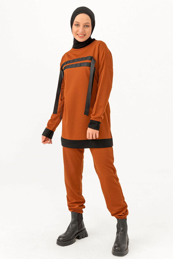 TUNIK PANTOLON Kiremit - 3375 KİREMİT