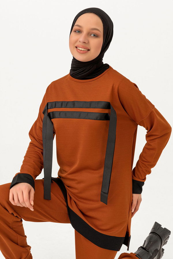 TUNIK PANTOLON Kiremit - 3375 KİREMİT