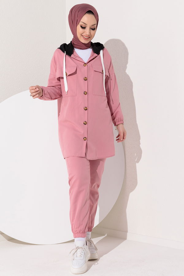 Tunık Pantolon Pembe - 3535 PEMBE