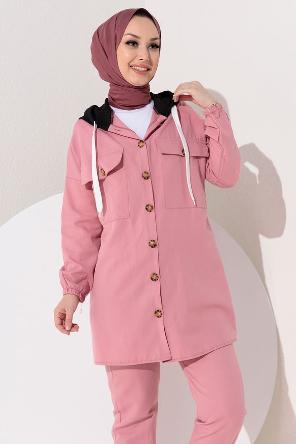 Tunık Pantolon Pembe - 3535 PEMBE
