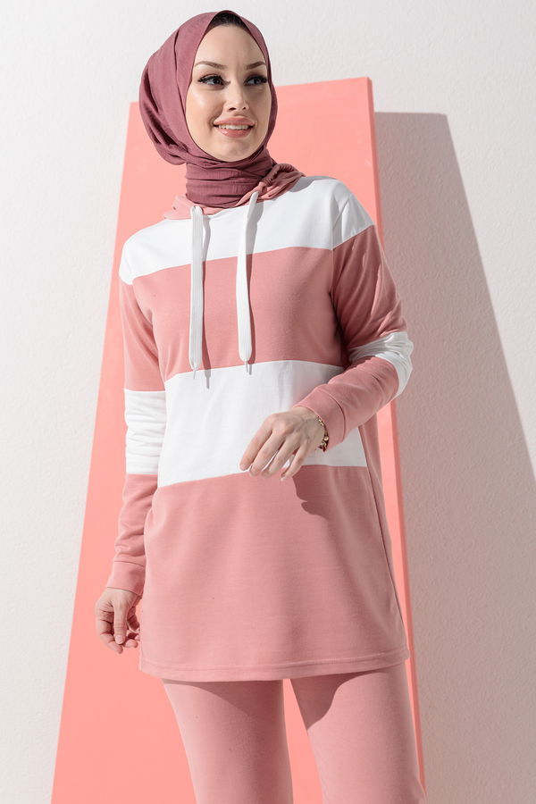 Tunik Pantolon Pembe - 3935 PEMBE