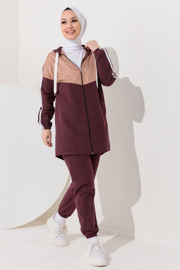 Tunık Pantolon Vizon - 3917 VİZON