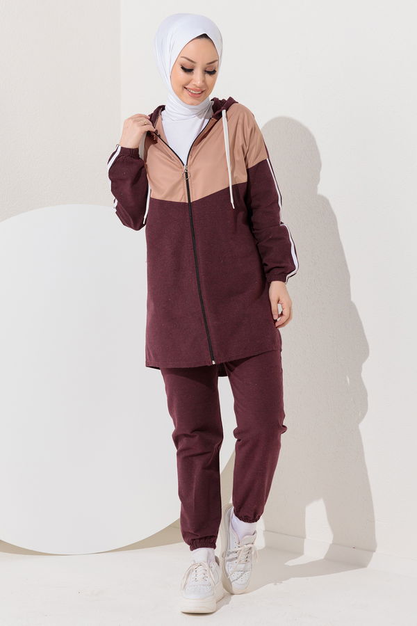 Tunık Pantolon Vizon - 3917 VİZON