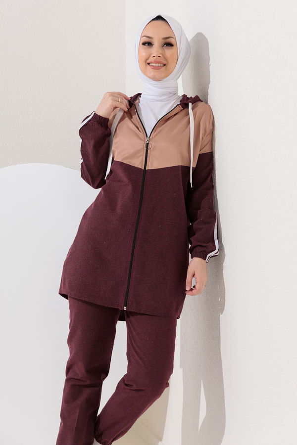 Tunık Pantolon Vizon - 3917 VİZON
