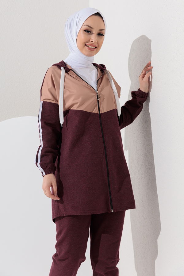 Tunık Pantolon Vizon - 3917 VİZON