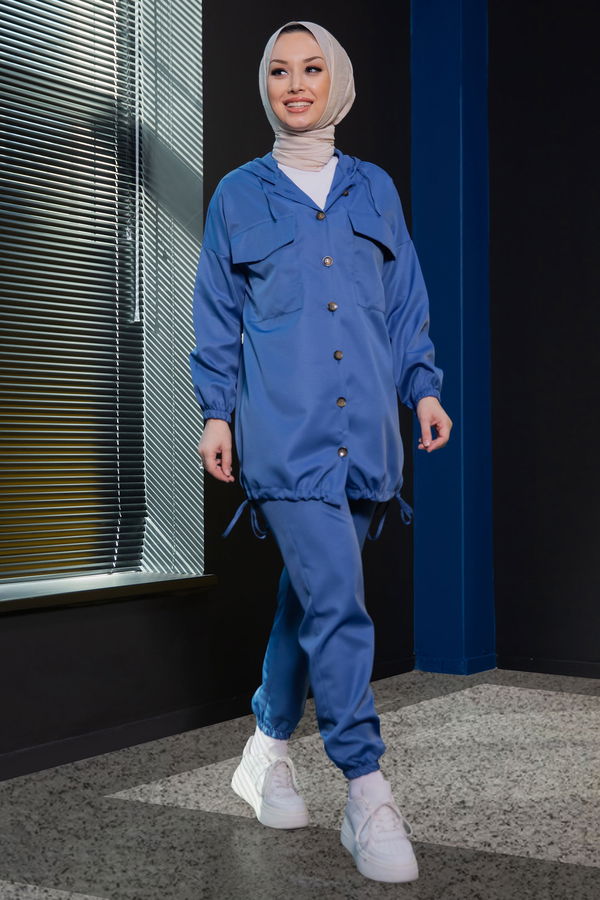 TUNIK PANTOLON Mavi - 3711