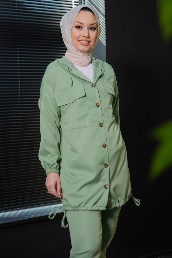 TUNIK PANTOLON Yeşil - 3711 YEŞİL