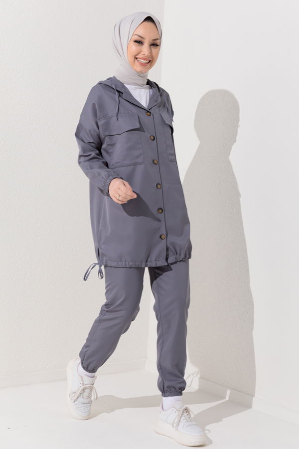 TUNIK PANTOLON Gri - 3711
