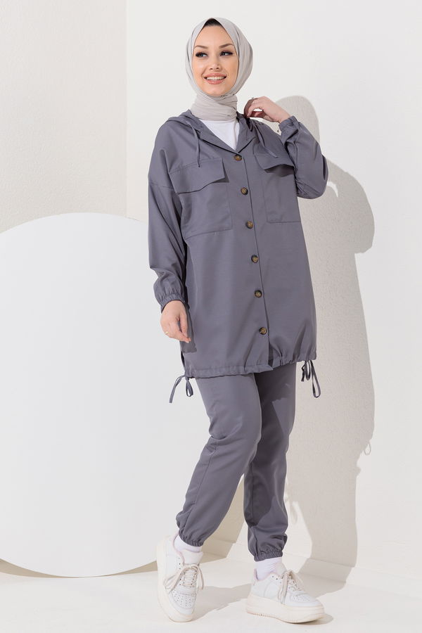 TUNIK PANTOLON Gri - 3711