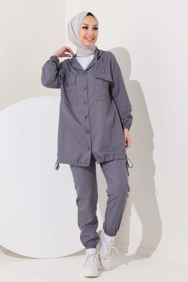 TUNIK PANTOLON Gri - 3711