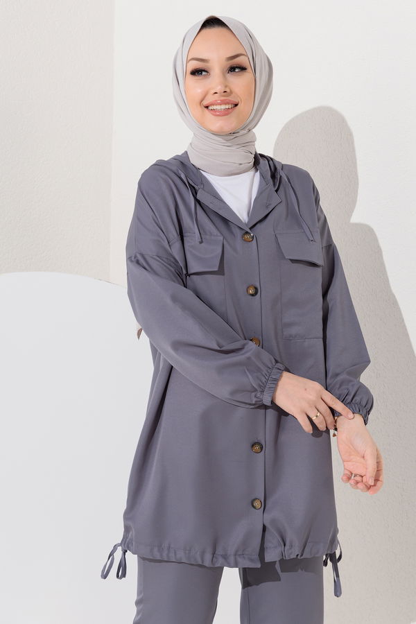 TUNIK PANTOLON Gri - 3711