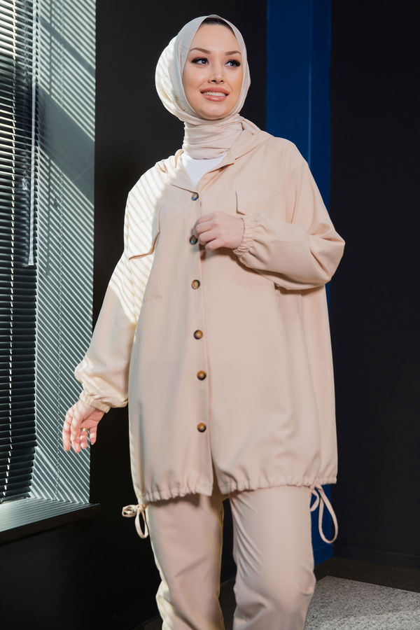 TUNIK PANTOLON Bej - 3711