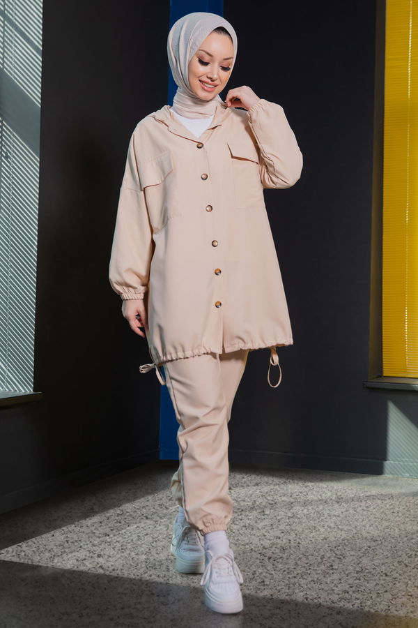 TUNIK PANTOLON Bej - 3711