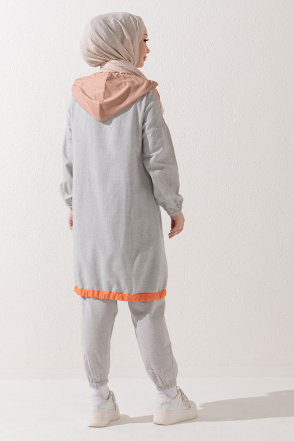 Tunık Pantolon Gri - 3923