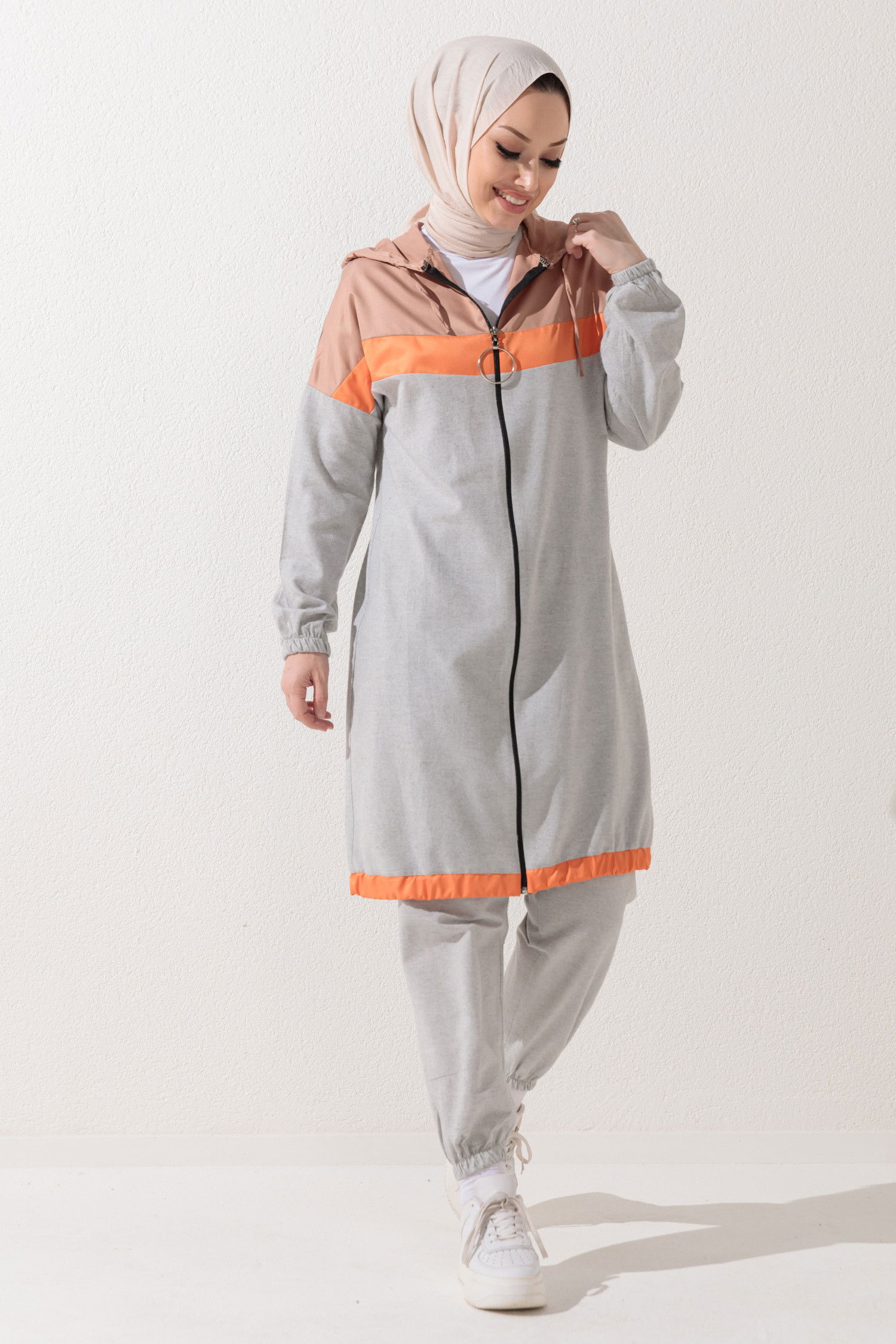 Tunık Pantolon Gri - 3923