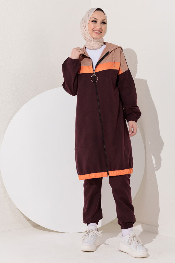 Tunık Pantolon Bordo - 3923