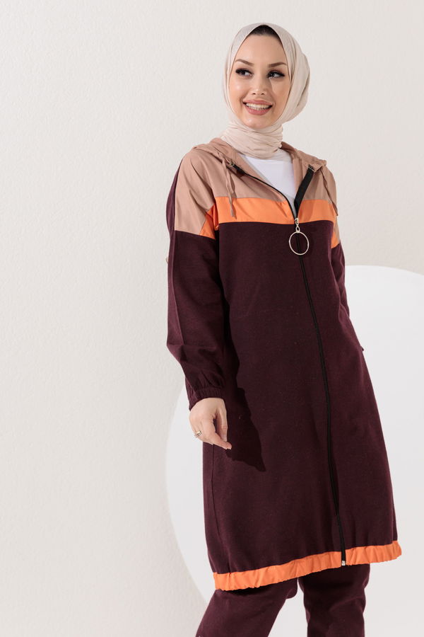 Tunık Pantolon Bordo - 3923