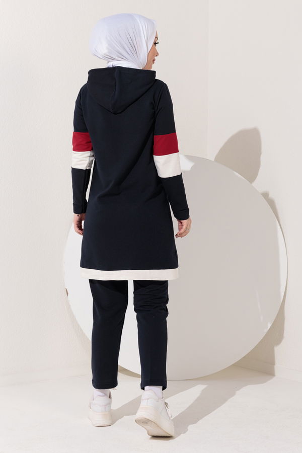 Tunık Pantolon Bordo - 3913