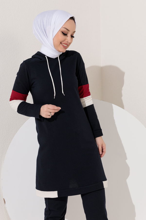 Tunık Pantolon Bordo - 3913