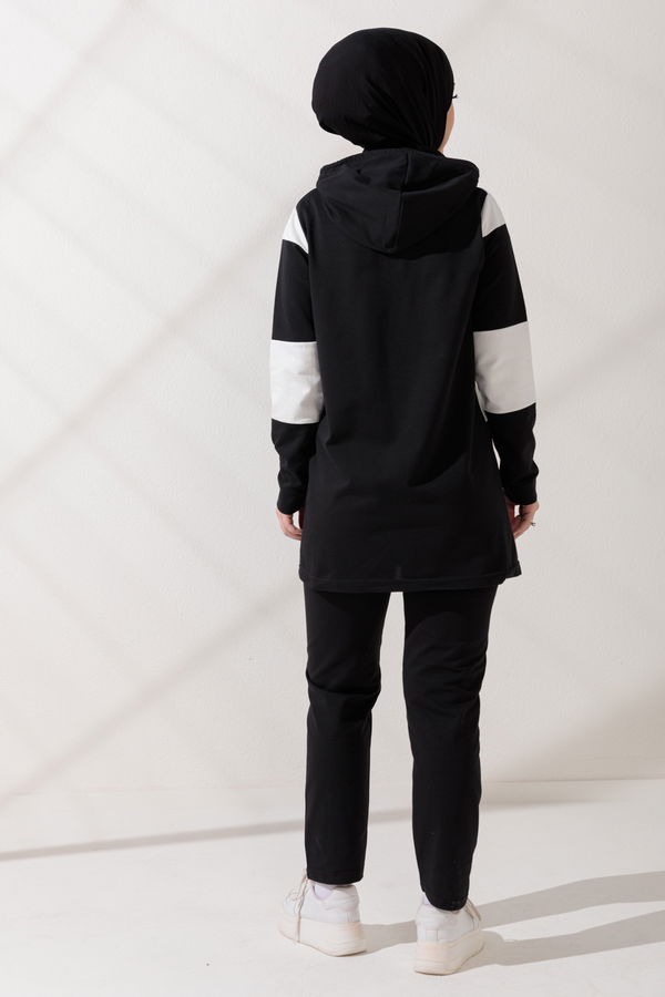 Tunik Pantolon Siyah - 3935