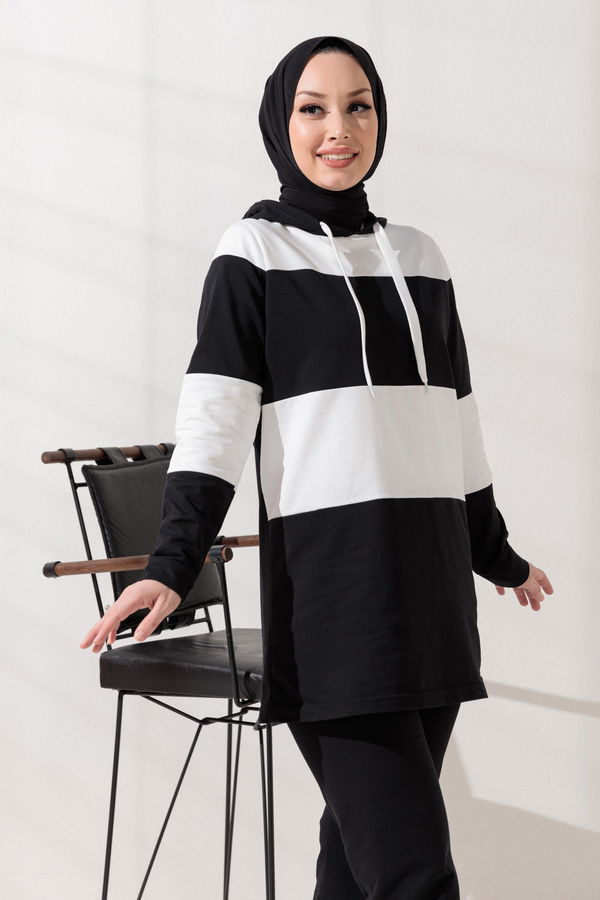 Tunik Pantolon Siyah - 3935