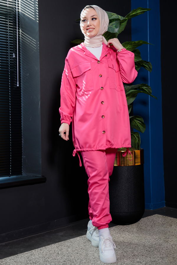 TUNIK PANTOLON Fuşya - 3711 FUŞYA
