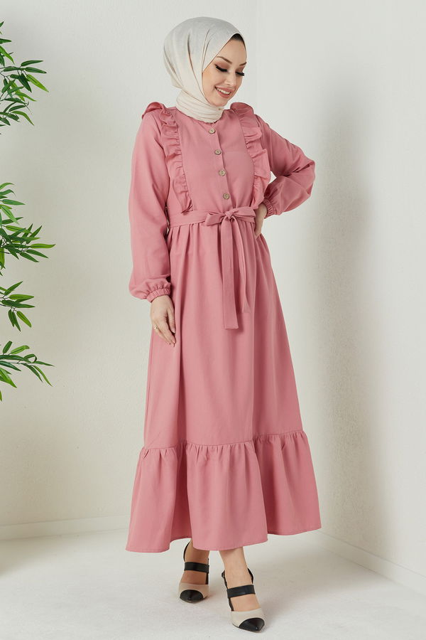 Elbıse GUL - 3598 Pembe - 3598