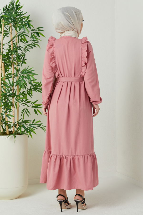Elbıse GUL - 3598 Pembe - 3598