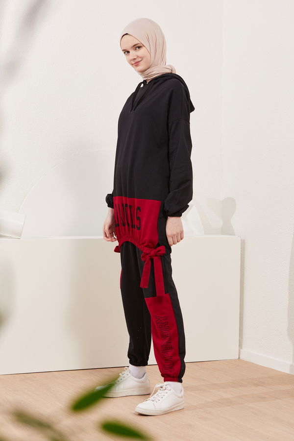 Tunik Pantolon Bordo - 3938