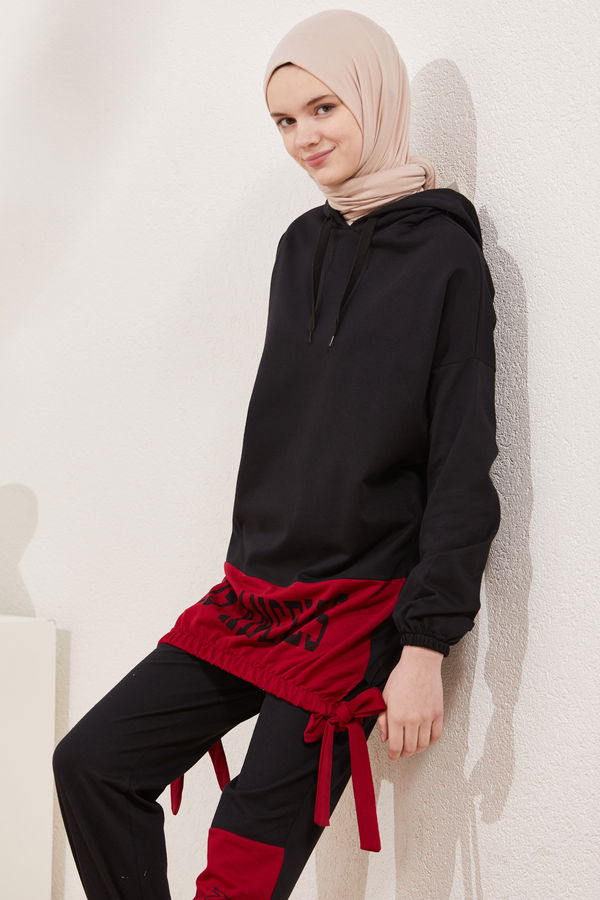Tunik Pantolon Bordo - 3938