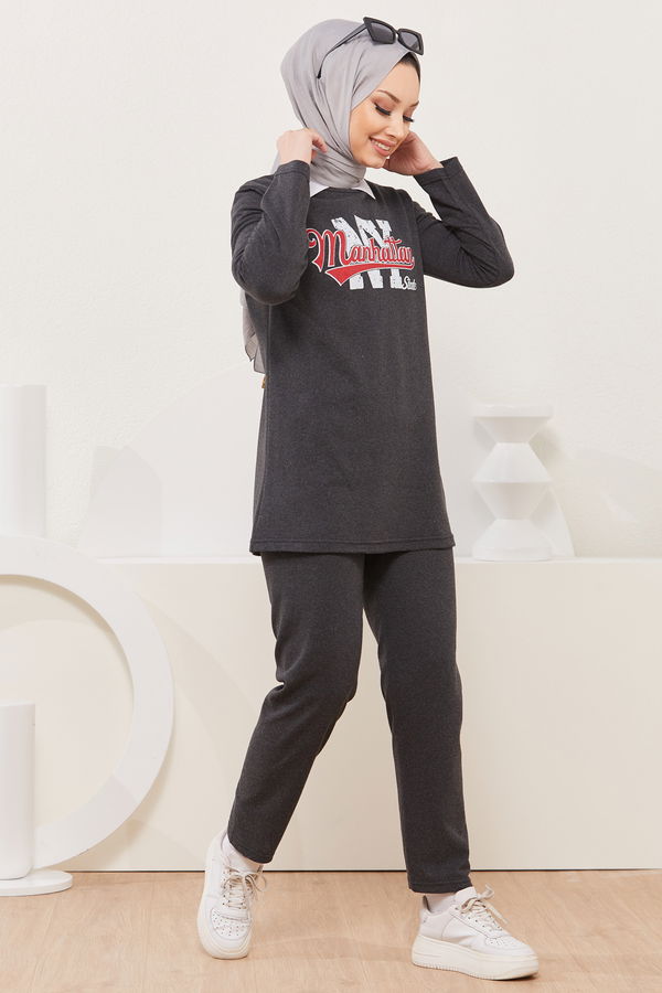 Tunik Pantolon Antrasit - 3940 ANTRASİT