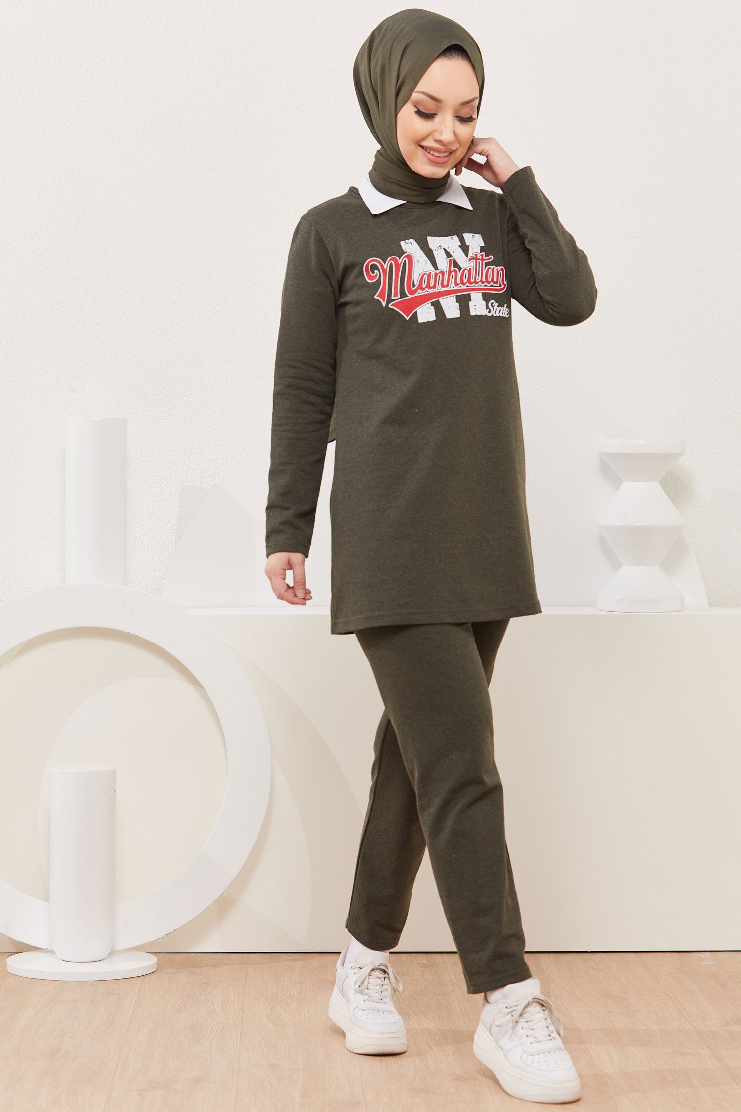 Tunik Pantolon Haki - 3940