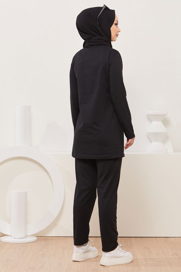 Tunik Pantolon Siyah - 3940