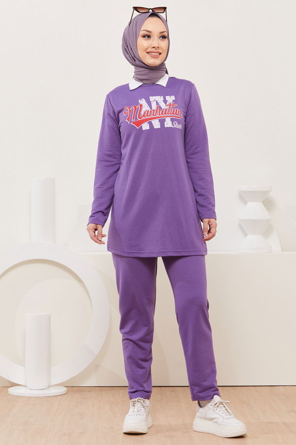 Tunik Pantolon Mor - 3940 MOR