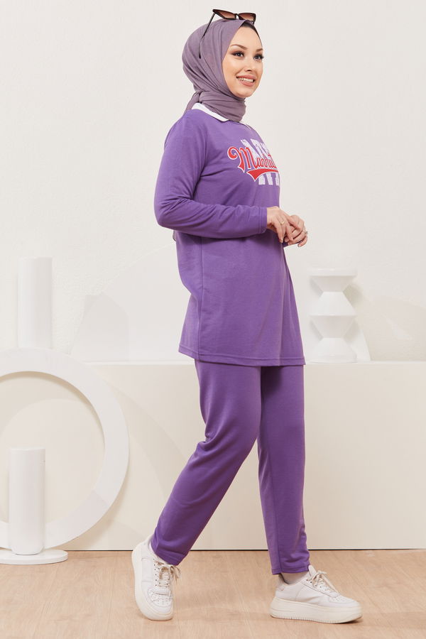 Tunik Pantolon Mor - 3940 MOR