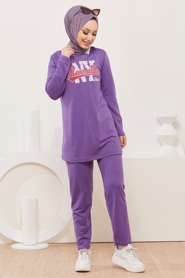 Tunik Pantolon Mor - 3940 MOR